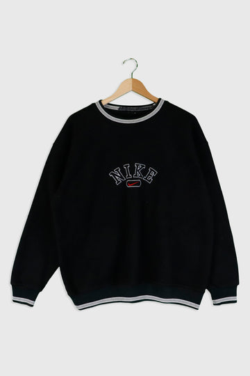 Vintage Nike Swoosh Fleece Sweatshirt Sz XL
