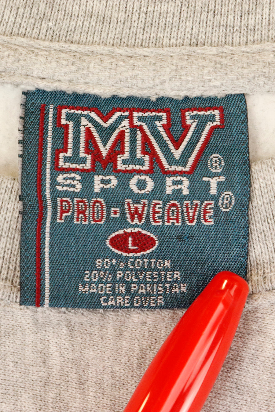 Vintage Potsdam Simple Large Block Lettering Vinyl Sweatshirt Sz L