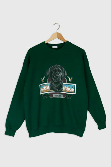 Vintage Lee Labrador Retriever Sweatshirt Sz L