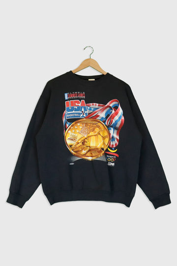 Vintage 1992 USA Olympic Summer Games Sweatshirt Sz L