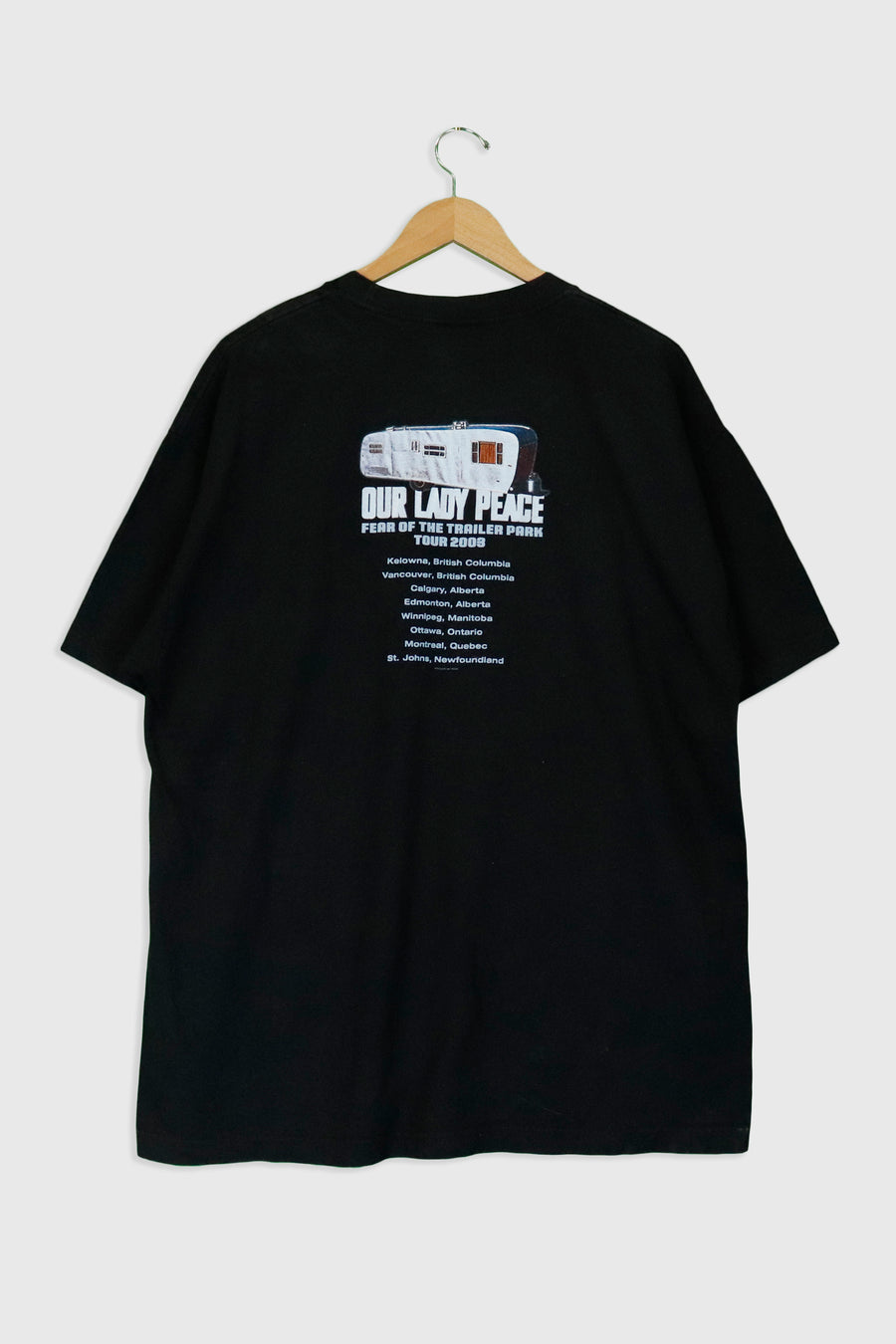 Vintage Our Lady Peace Fear Of The Trailer Park Tour T Shirt Sz XL