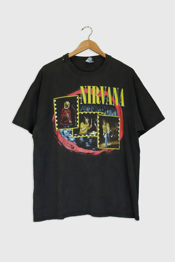 Vintage Nirvana Film Picture T Shirt Sz XL