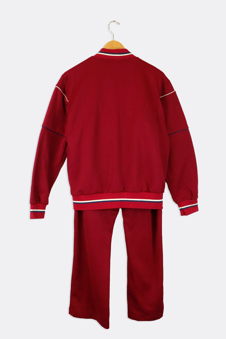 Vintage Nike Two Piece Set Zip Up Embroidered Sport Jacket And Matching Pants Sweatshirt Sz M
