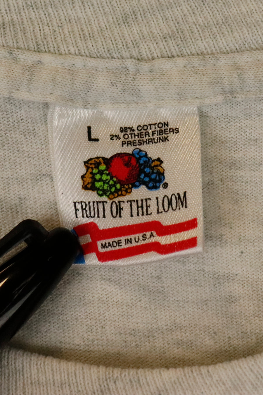 Vintage 1993 The Flinstones Custer South Dakota Graphic T Shirt Sz L