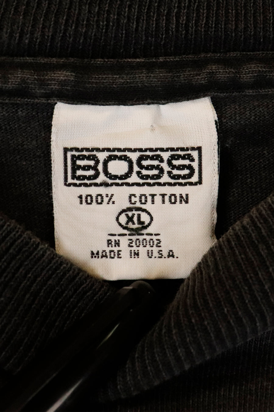 Vintage Boss B Block Letter T Shirt Sz XL