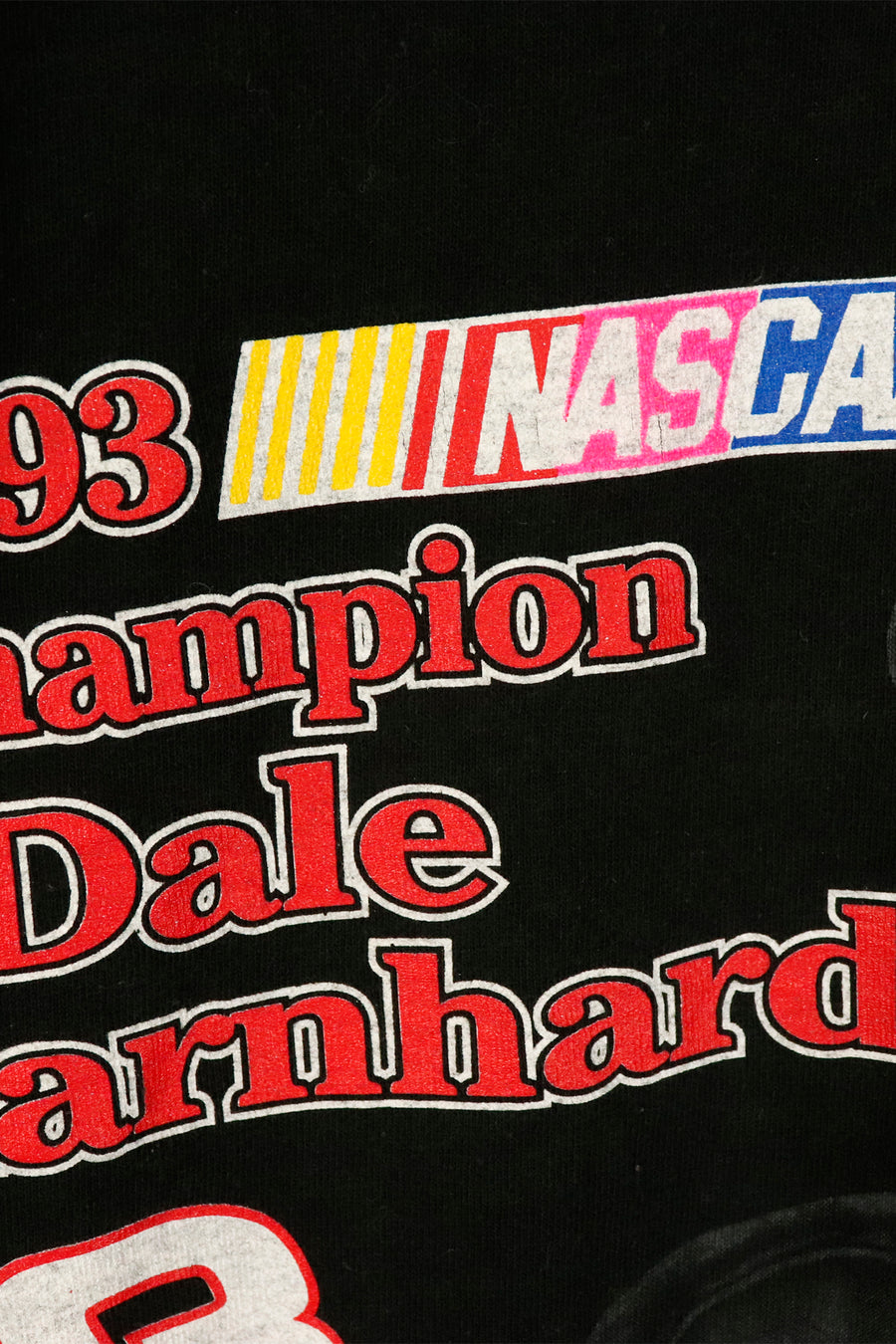 Vintage 1993 Nascar Dale Earnhardt 3 Intimidator 6 Time Winston Cup Graphic T Shirt