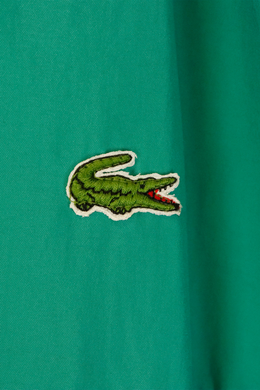 Vintage Lacoste Logo Zod Club Full Zip Drawstring Waist Lightweight Jacket Sz XL