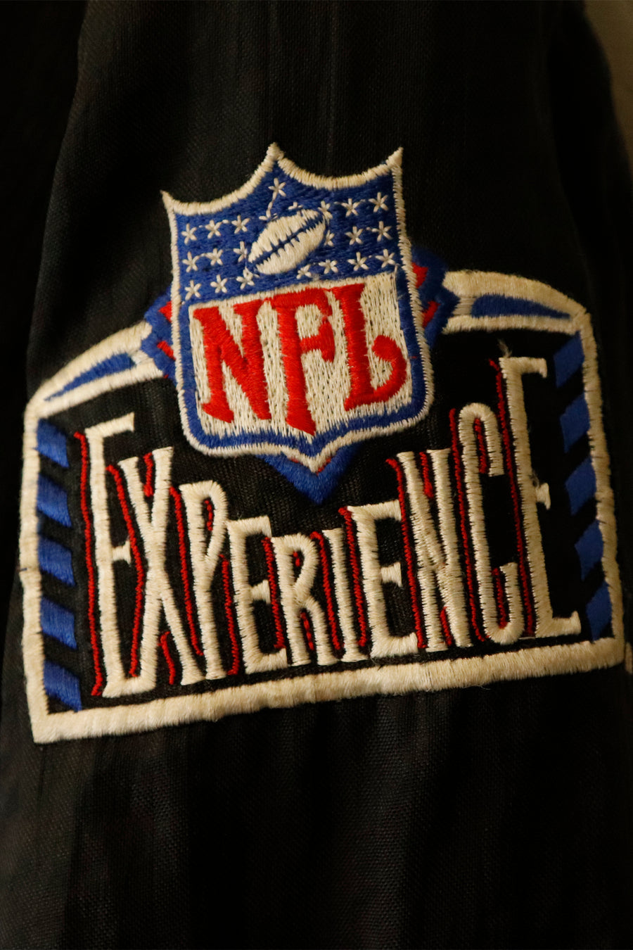Vintage Nfl Miami Dolphins Full Zip Reversable Embroidered Patches Puff Jacket Quarter Collar Jacket
