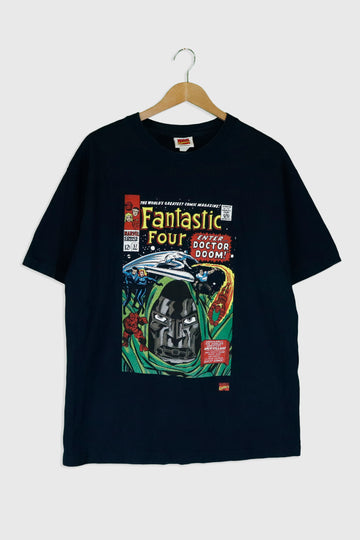 Vintage Marvel Comics Fantastic Four T Shirt Sz L