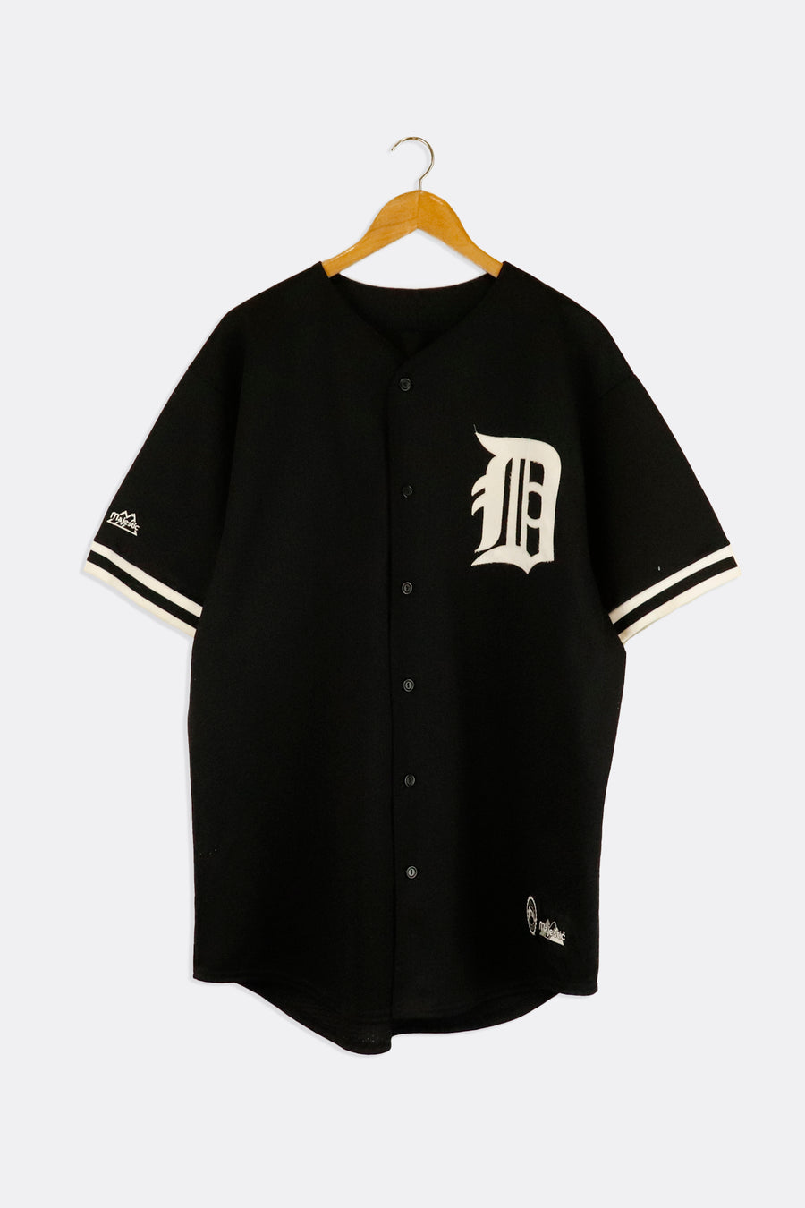 Vintage MLB Detroit Tigers Embroidered Mesh Jersey Outerwear