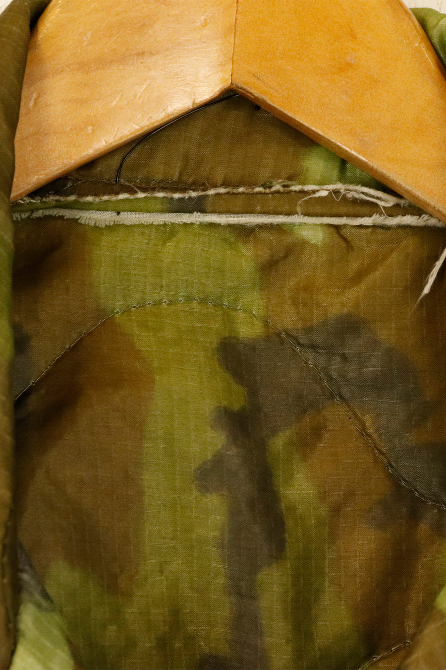 Vintage Camo Vietnam Liner Souvenir Jacket