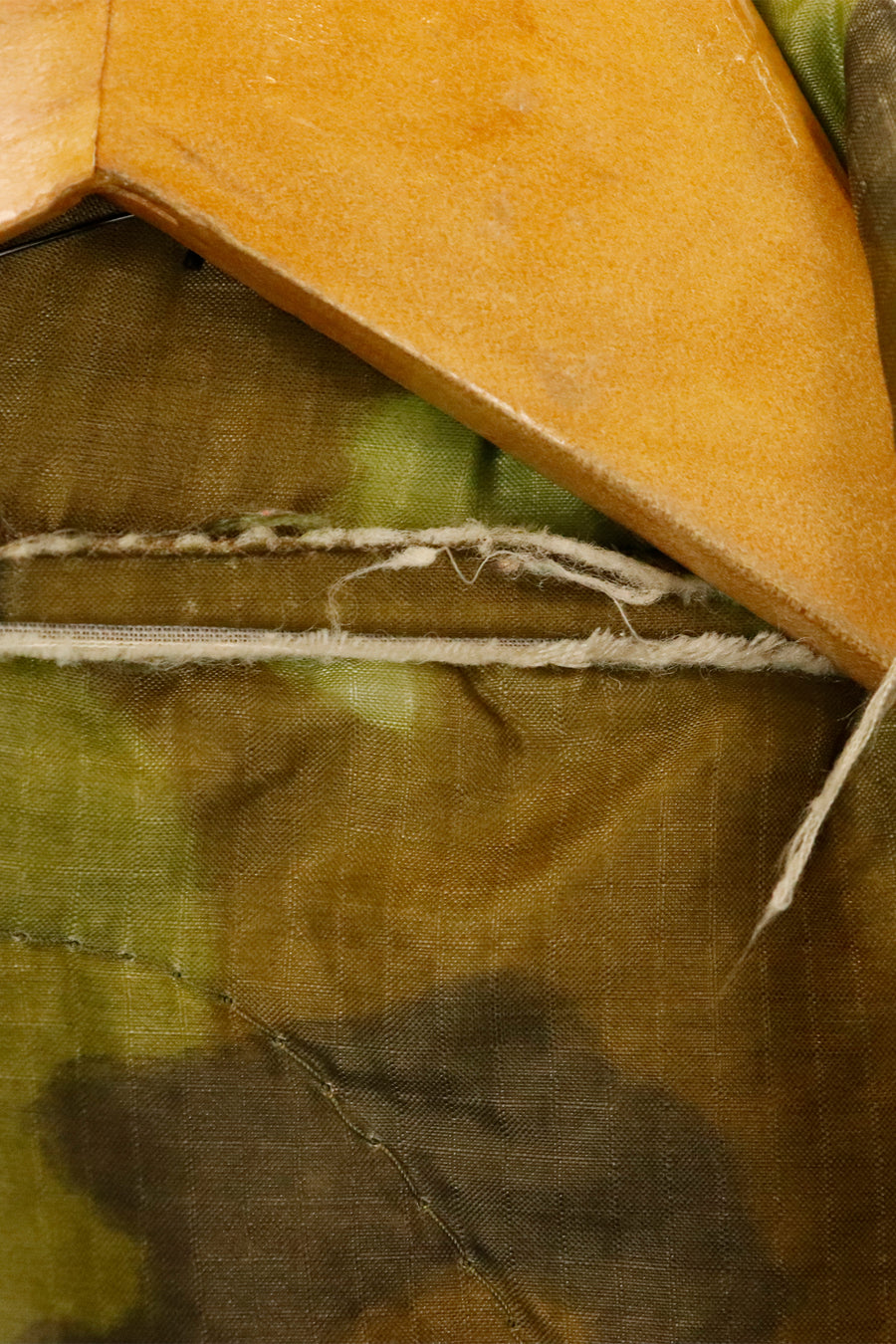 Vintage Camo Vietnam Liner Souvenir Jacket