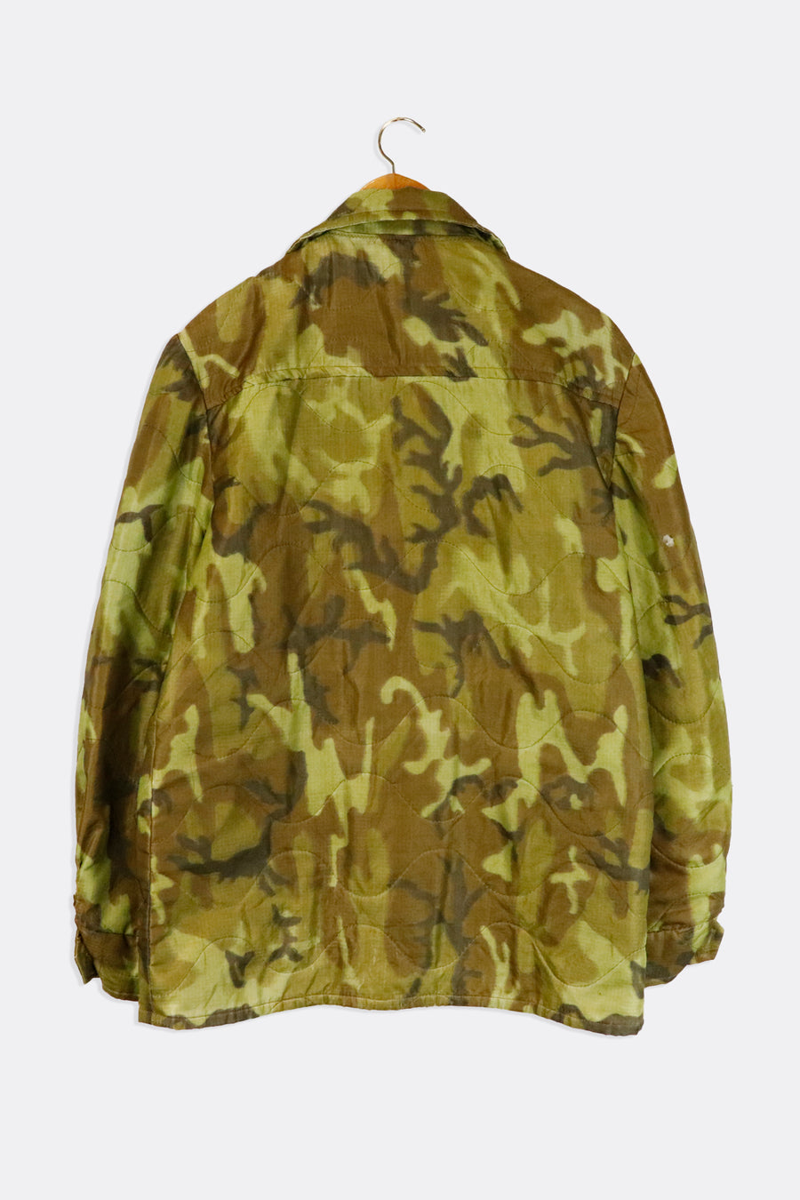 Vintage Camo Vietnam Liner Souvenir Jacket