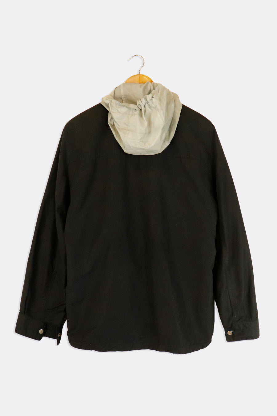 Vintage Versace Sport Full Zip Simple Grey Hooded Outerwear