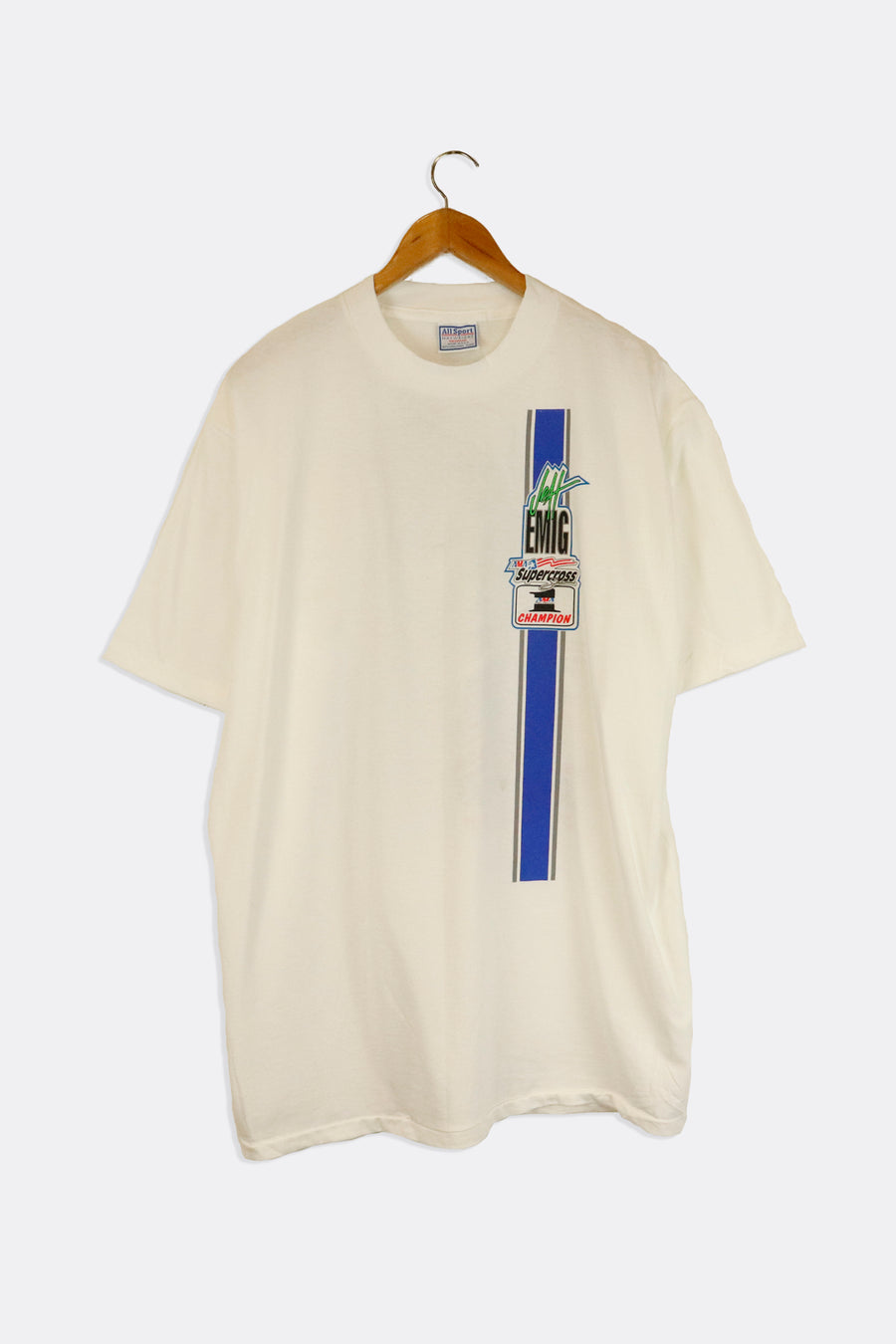 Vintage Supercross Jeff Emig T Shirt Sz XL