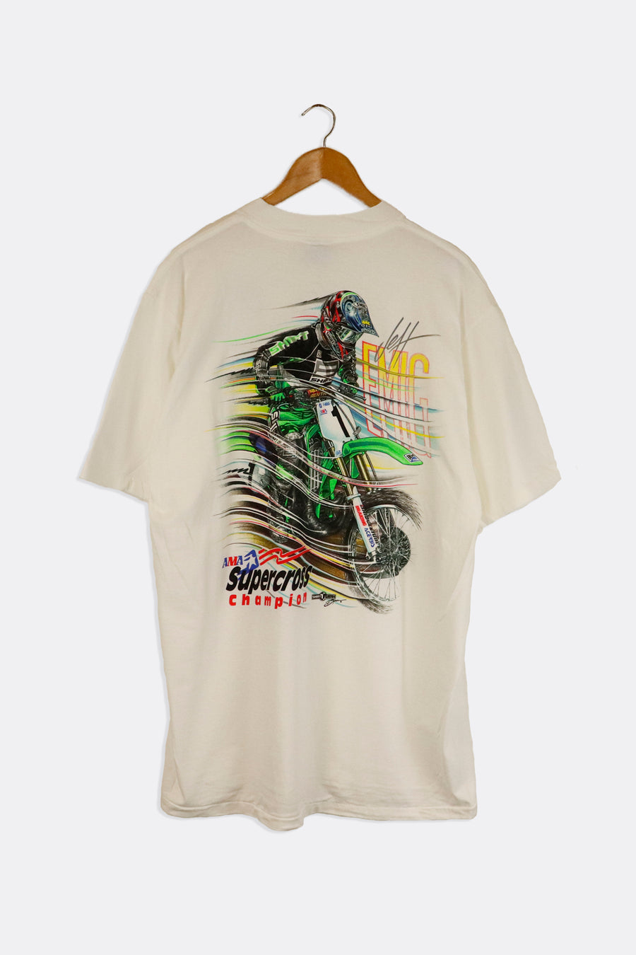 Vintage Supercross Jeff Emig T Shirt Sz XL