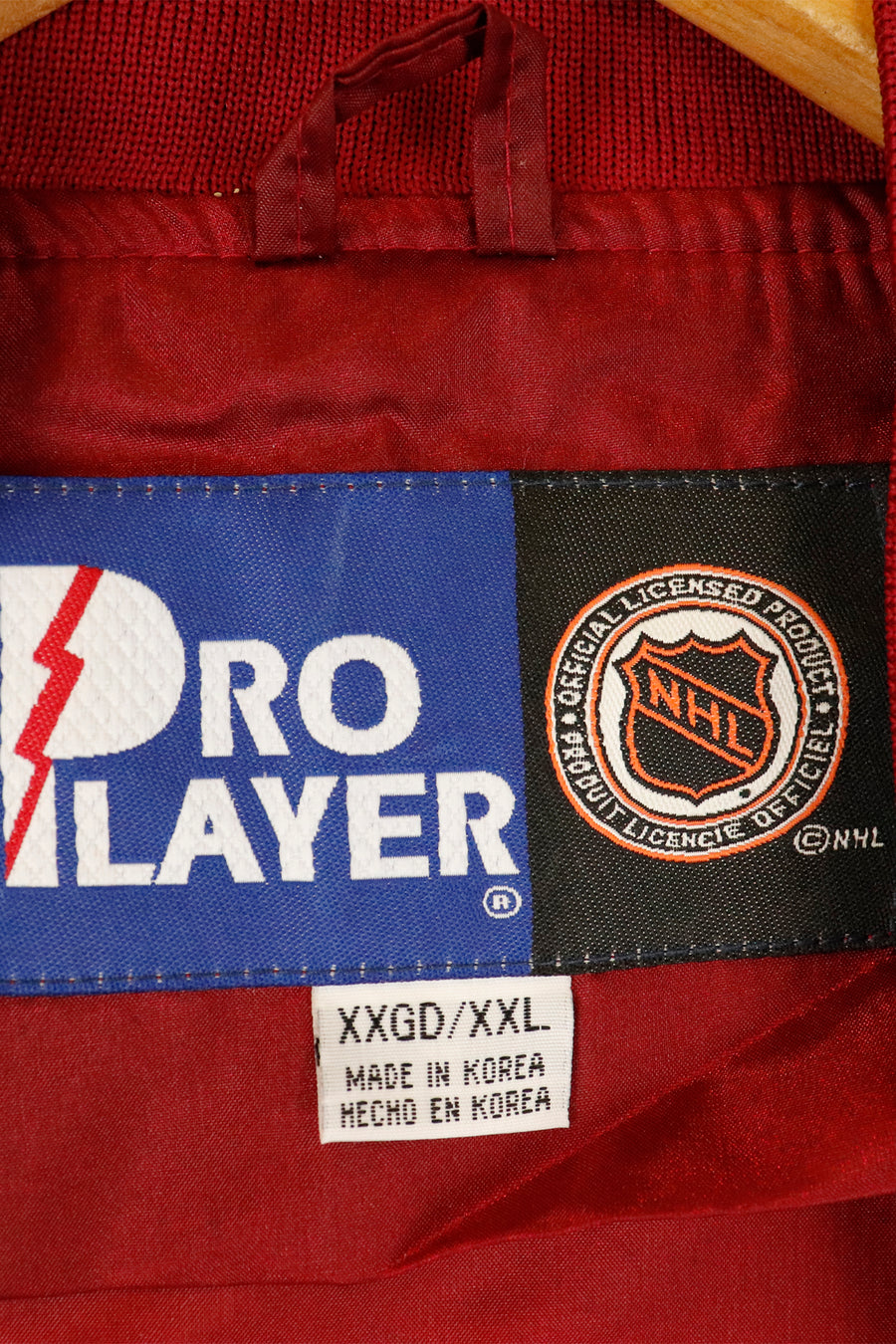 Vintage Deadstock NHL Colorado Avalanche Pro Player Jacket Sz XL/2XL