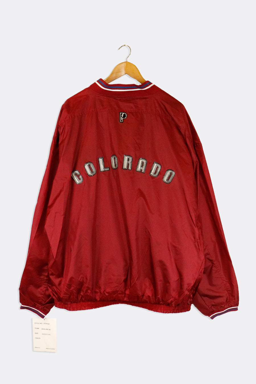 Vintage Deadstock NHL Colorado Avalanche Pro Player Jacket Sz XL/2XL