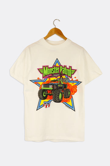 Vintage Deadstock Monster Patrol Truck T Shirt Sz S