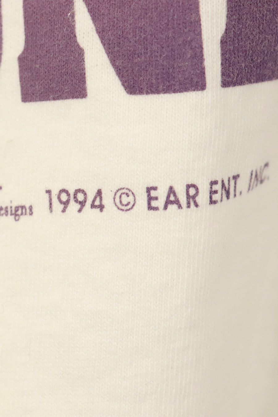 Vintage 1994 Doin The Town In The Underground Altanta Train And Tunnel With Ballons And Music Notes Graphic T Shirt Sz XL