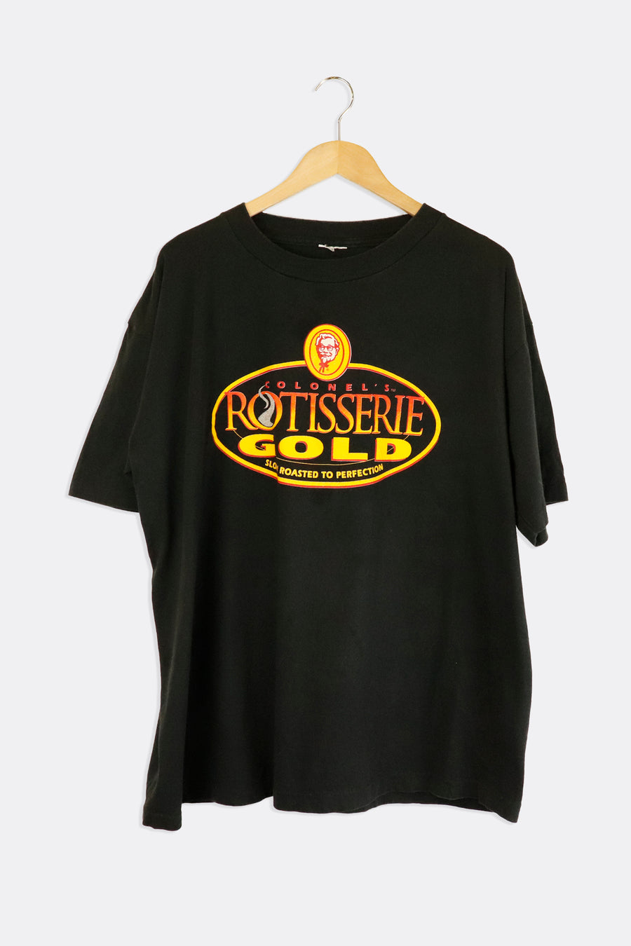 Vintage KFC Rotisserie Gold T Shirt Sz 2XL