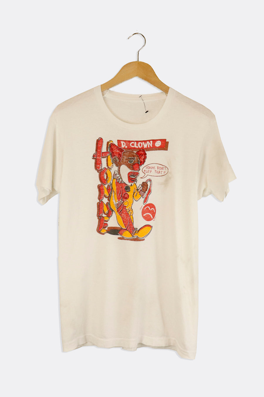 Vintage Homme Dont Play That T Shirt Sz M