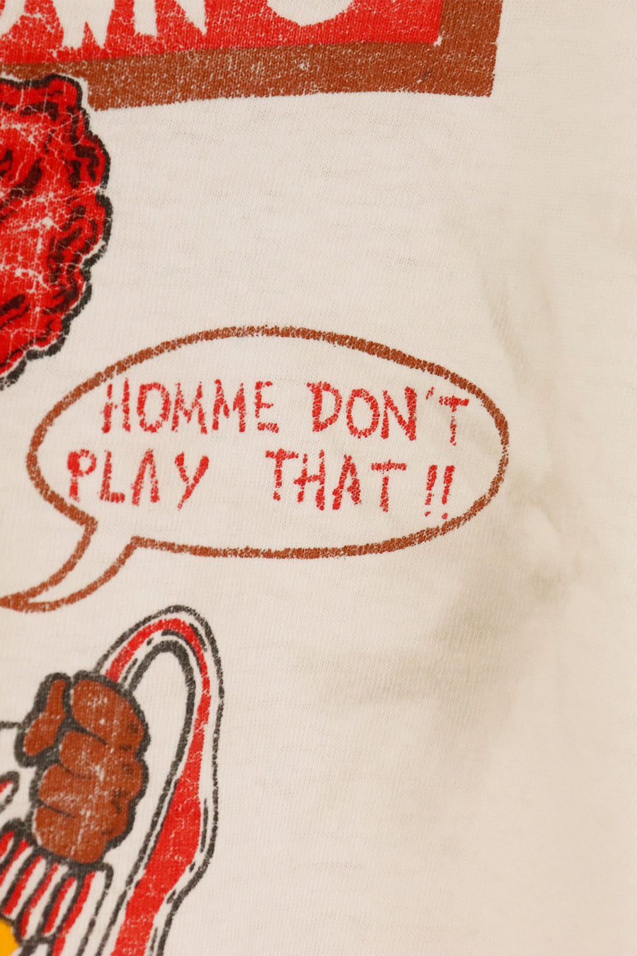 Vintage Homme Dont Play That T Shirt Sz M