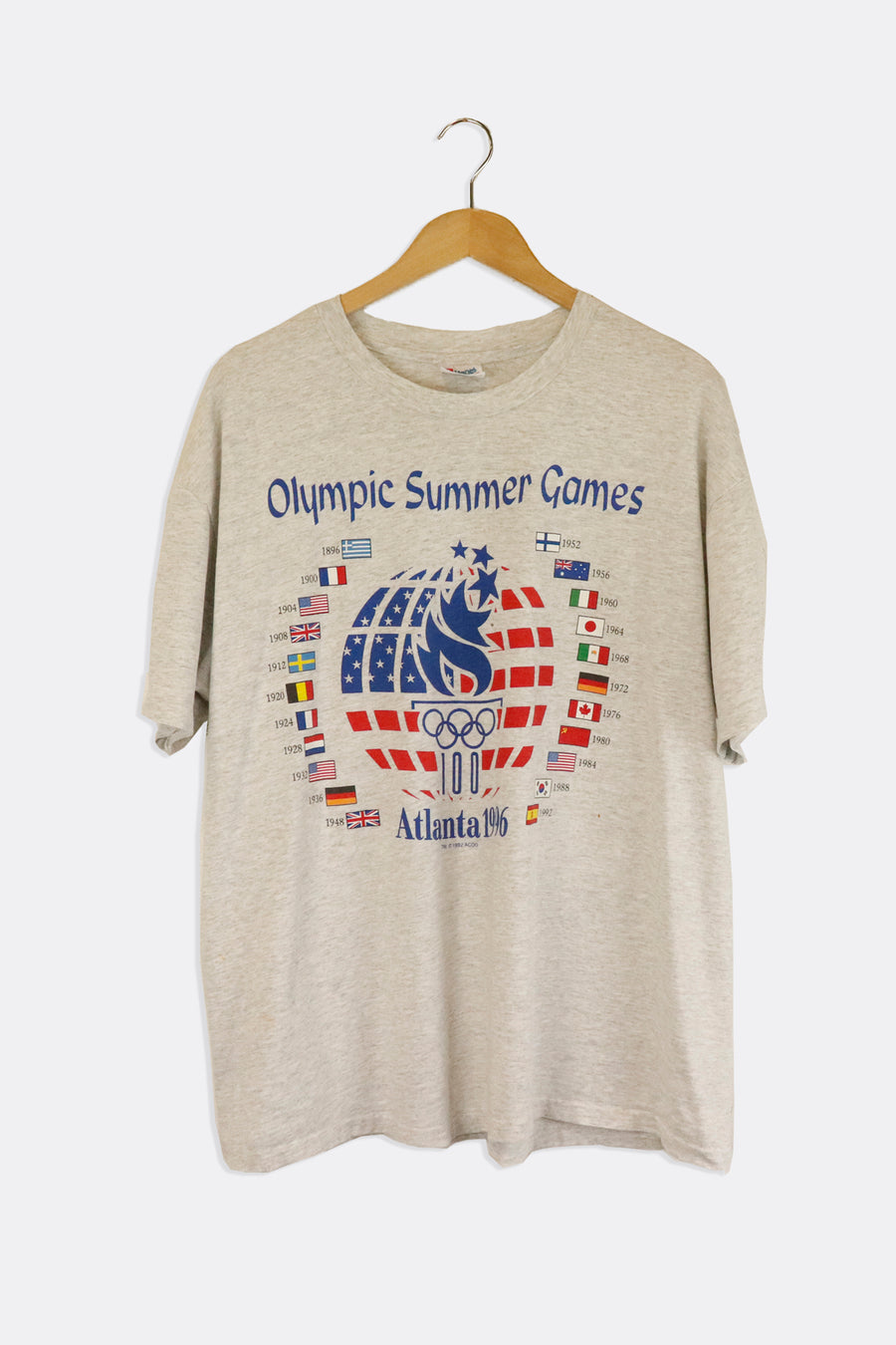 Vintage 1996 Olympic Games Atlanta T Shirt Sz XL