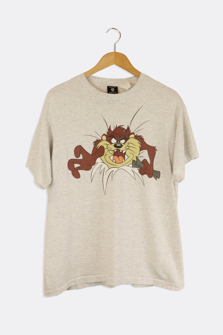 Vintage 1995 Taz On Front And Back Graphic T Shirt Sz L