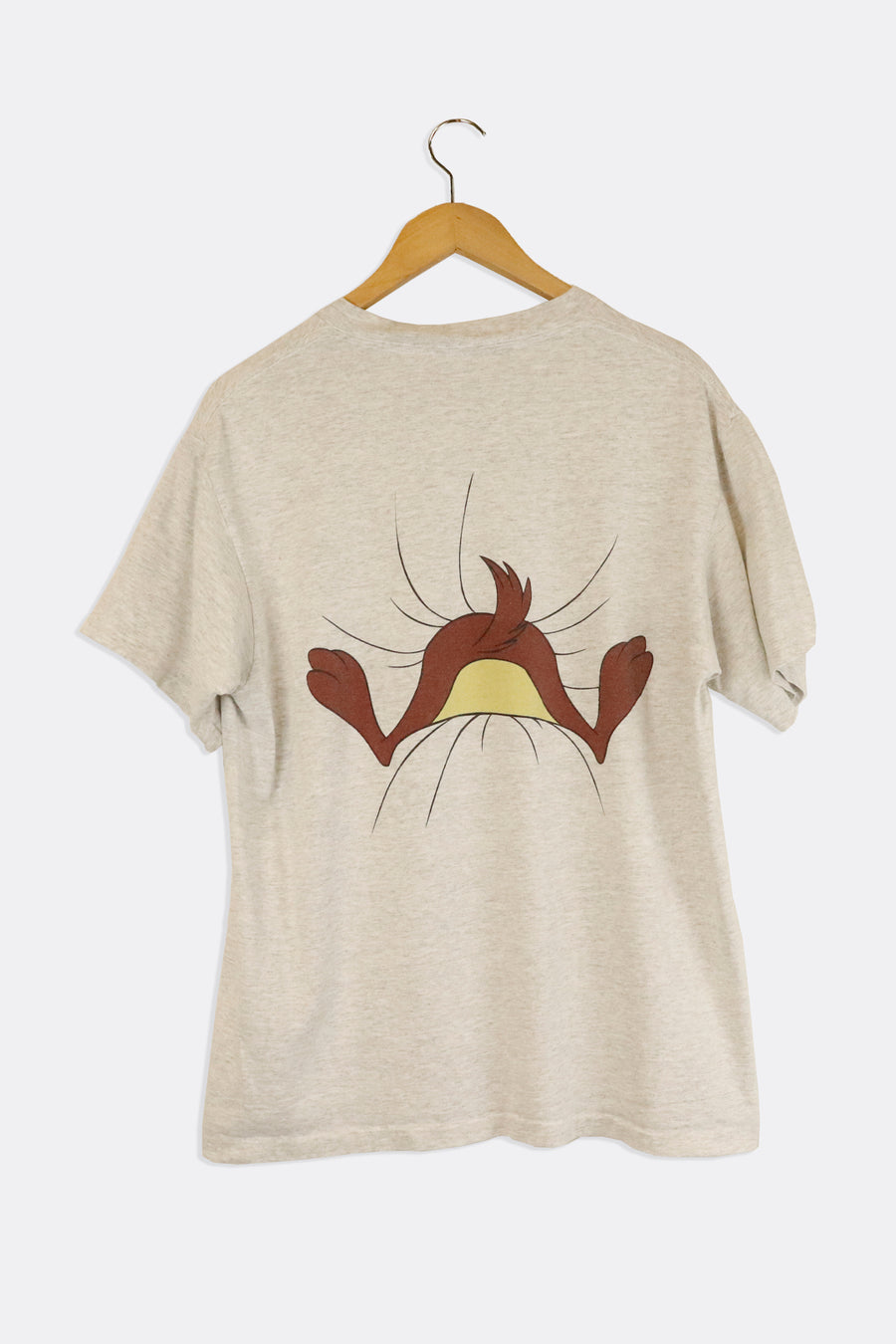 Vintage 1995 Taz On Front And Back Graphic T Shirt Sz L