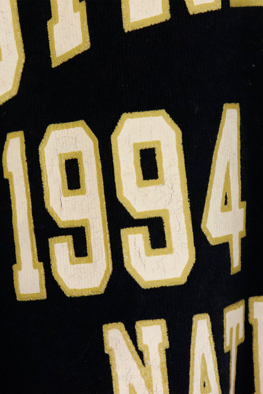 Vintage 1994 Notre Dame Fencing Champions Block Letters Crewneck Sweatshirt Sz XL