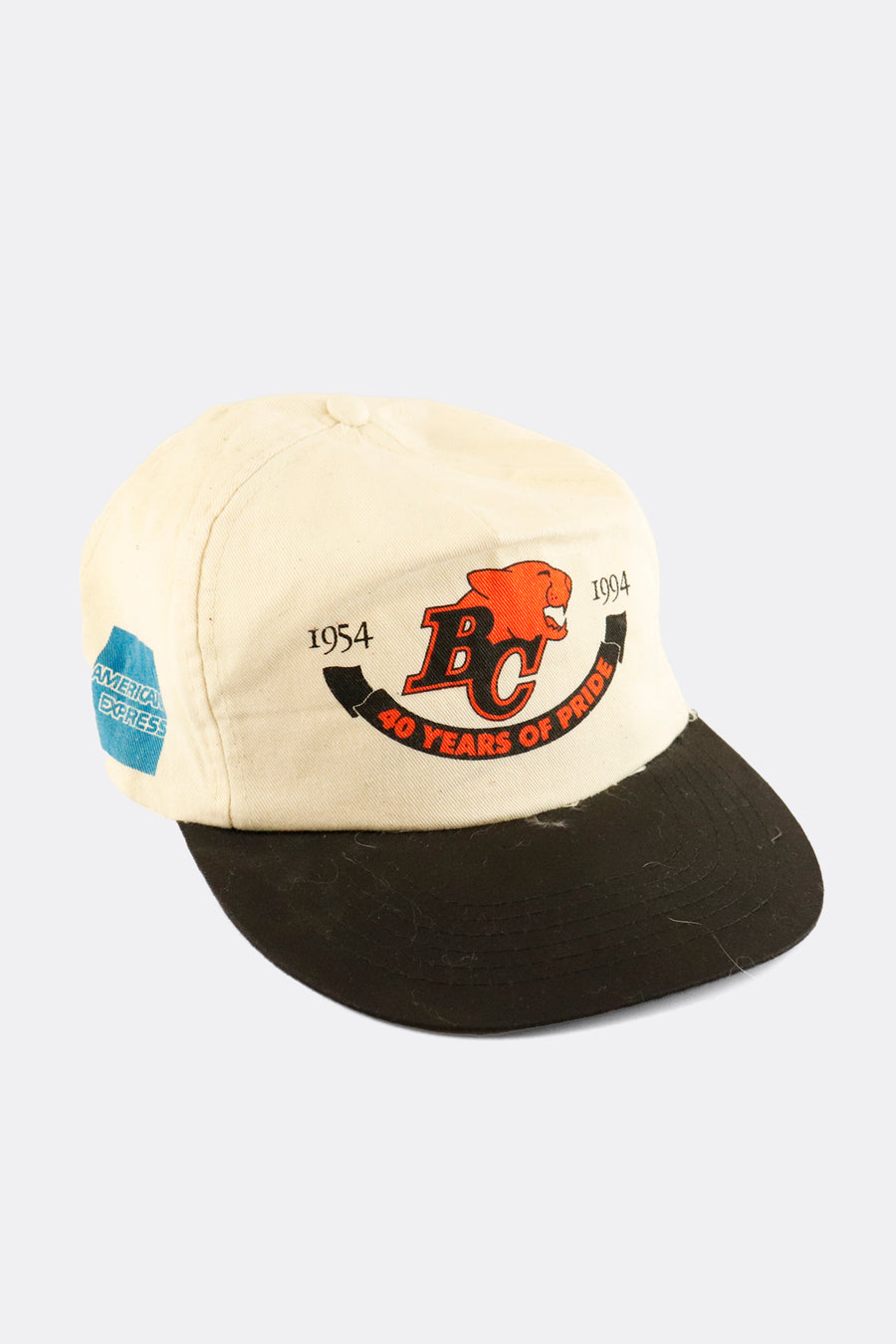 Vinage 1994 CFL BC Lions 40 Years Of Pride Snapback Hat