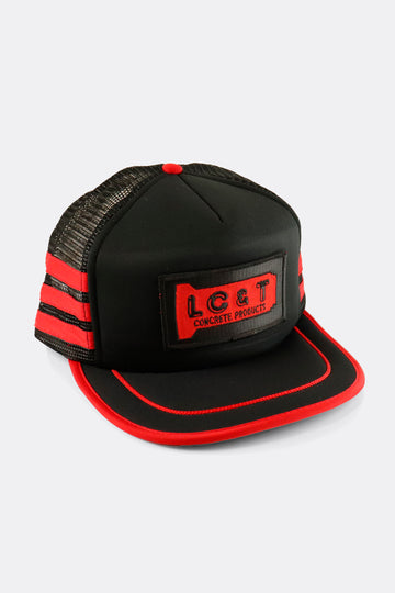 Vinatge LC & T Concrete Mesg Snapback Hat