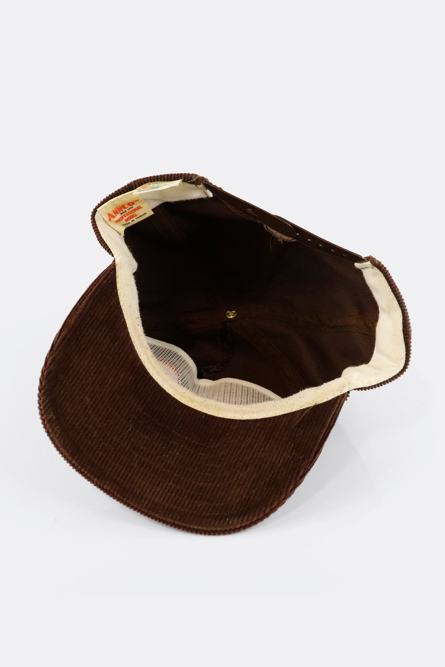 Vintage NFL Cleveland Browns Embroidered Corduroy Snapback Hat