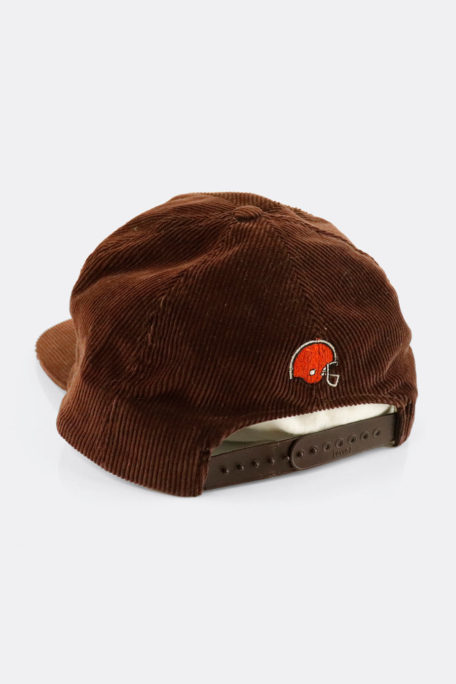 Vintage NFL Cleveland Browns Embroidered Corduroy Snapback Hat