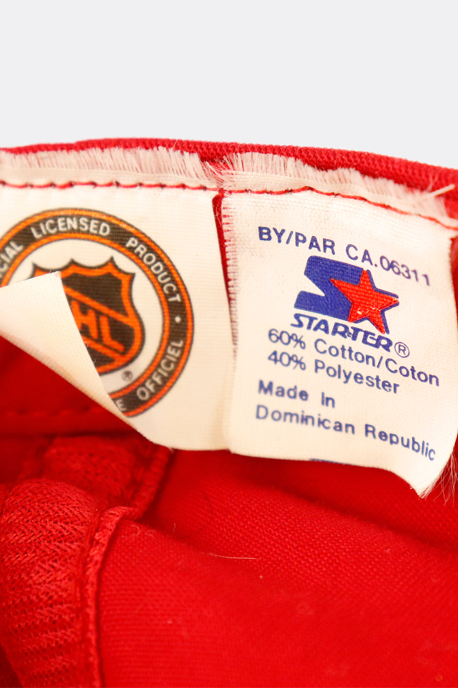 Vintage NHL Montreal Canadiens Starter Embroidered Snapback Hat