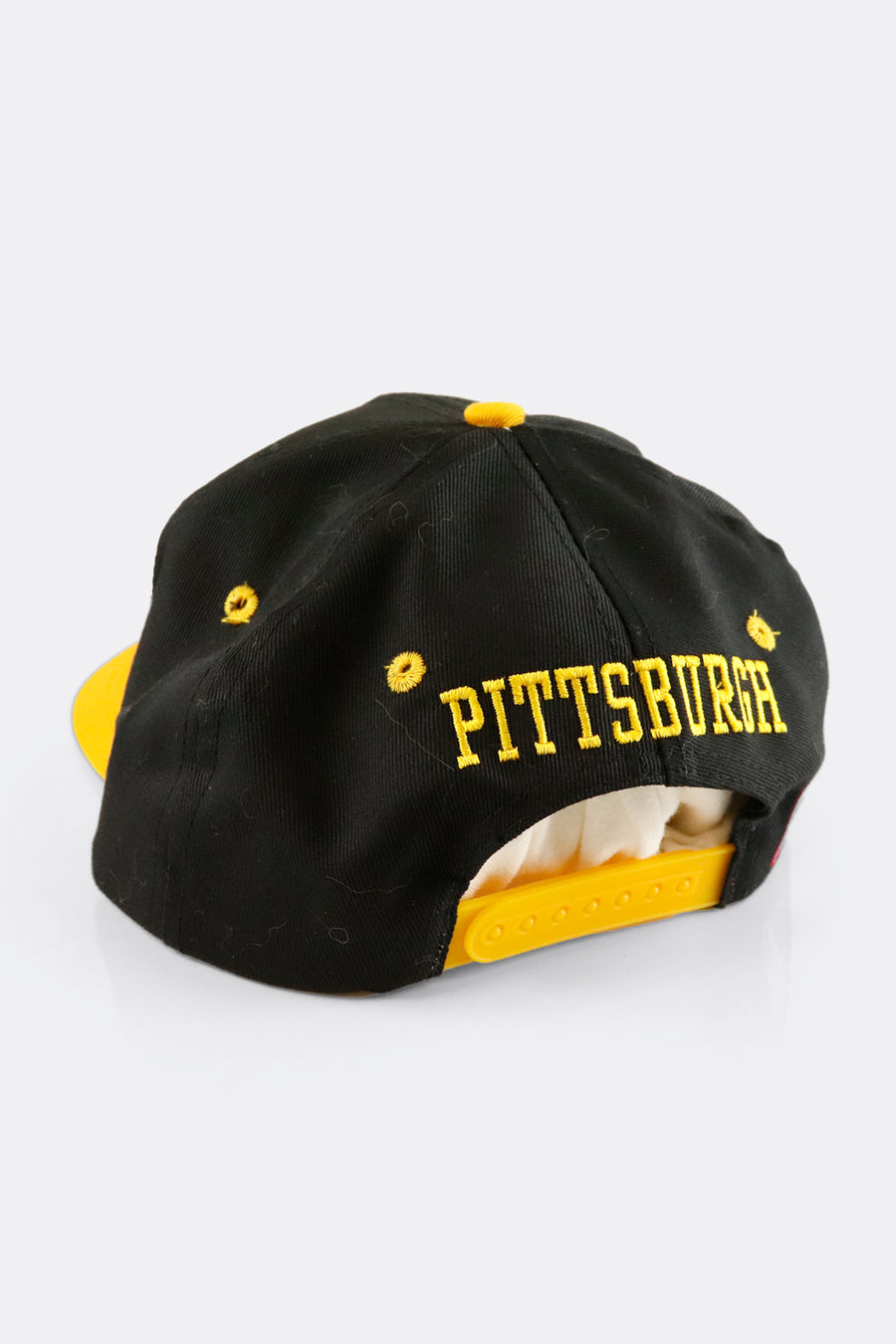 Vintage NHL Pittsburgh Pengiuns Embroidered Snapback Hat