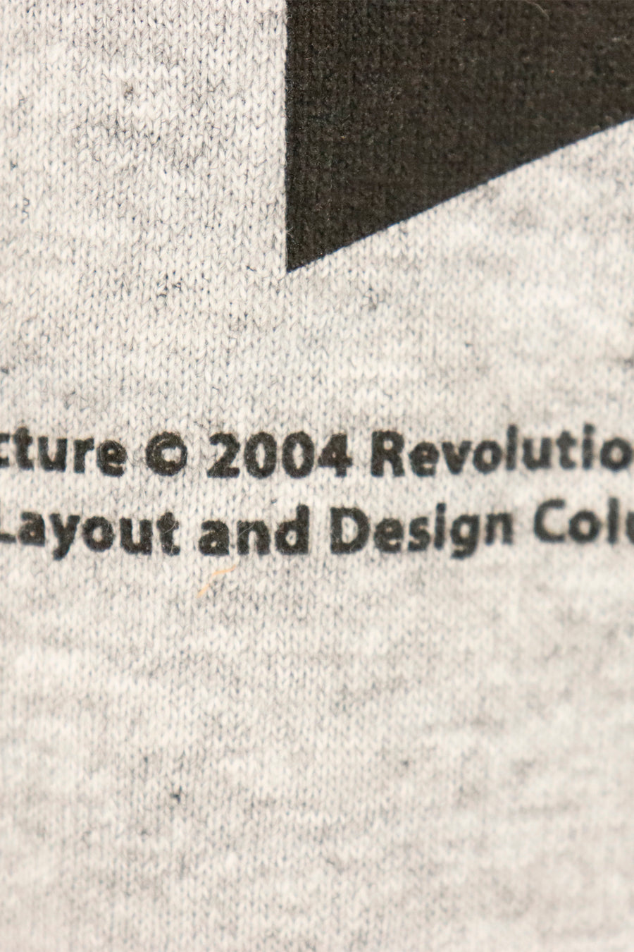 Vitnage 2004 Hellboy Vinyl Movie Title T Shirt Sz L