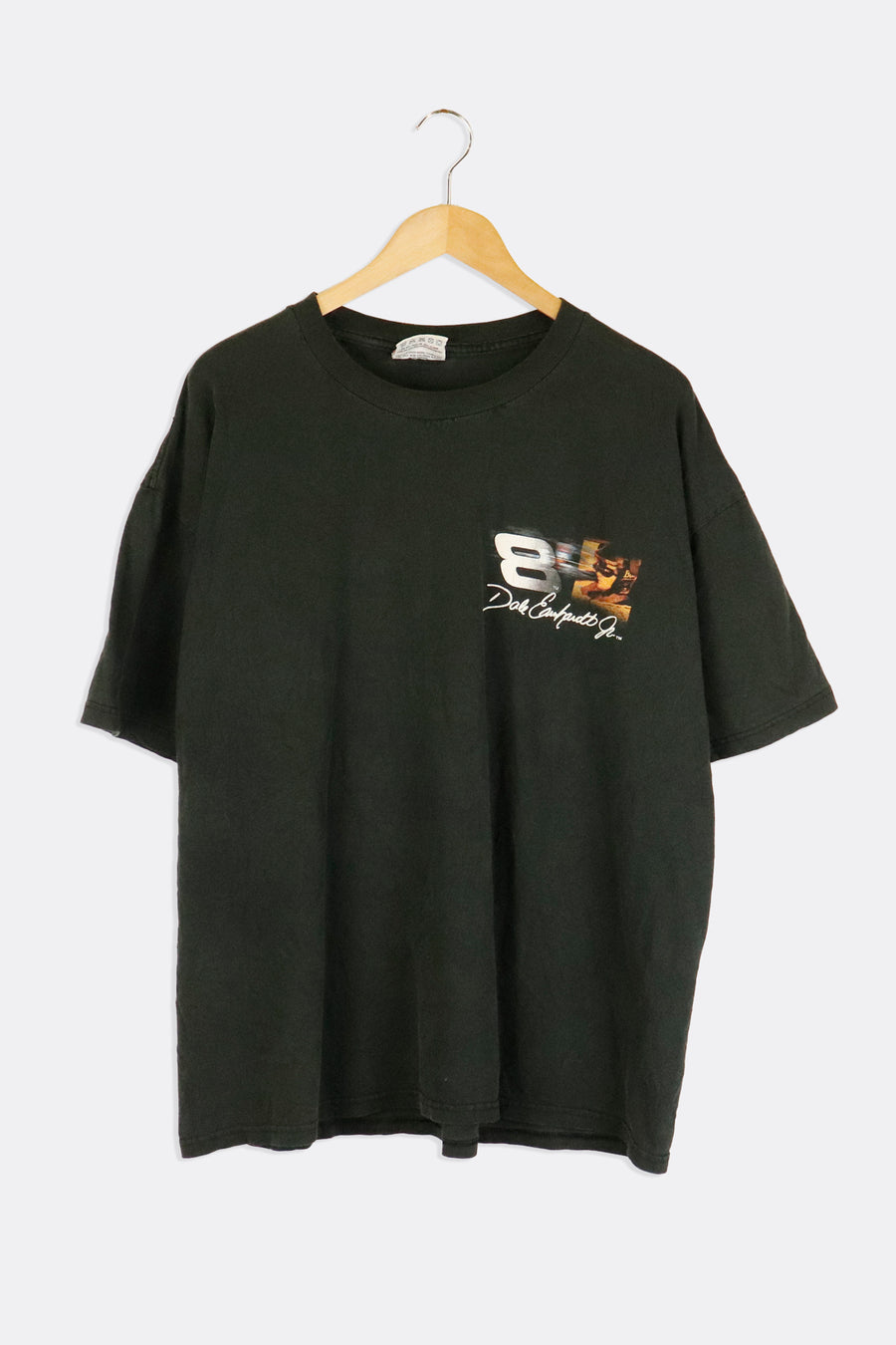 Vintage 2000 Nascar Dale Earnhardt Jr 8 Budweiser Sponsor Vinyl T Shirt Sz XL