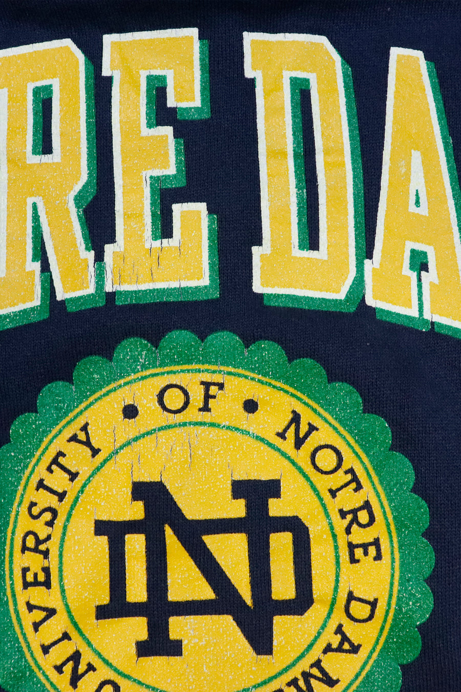 Vintage Norte Dame University Sweatshirt