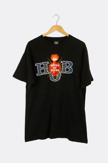 Vintage House Of Blue Orlando Bomb Graphic T Shirt Sz L
