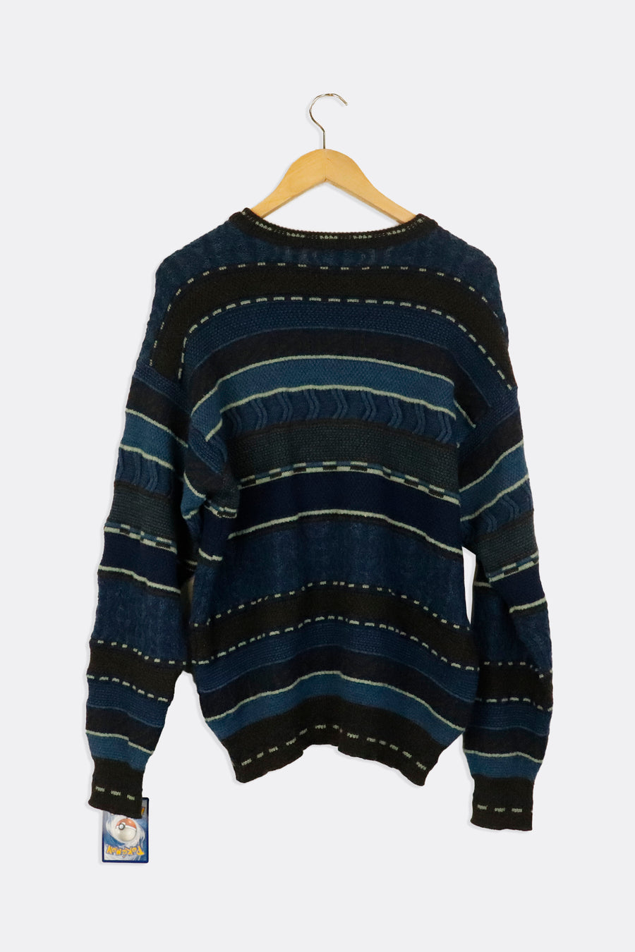 Vintage Lacoste Knit Pullover Patterned Sweatshirt