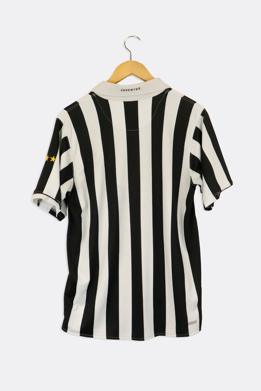 Vintage Nike Stripped Collared Soccer Jersey
