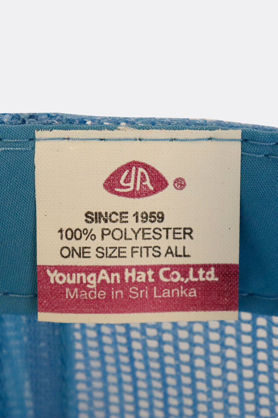 Vintage Embroidered Faif Original Logo Blue Hat
