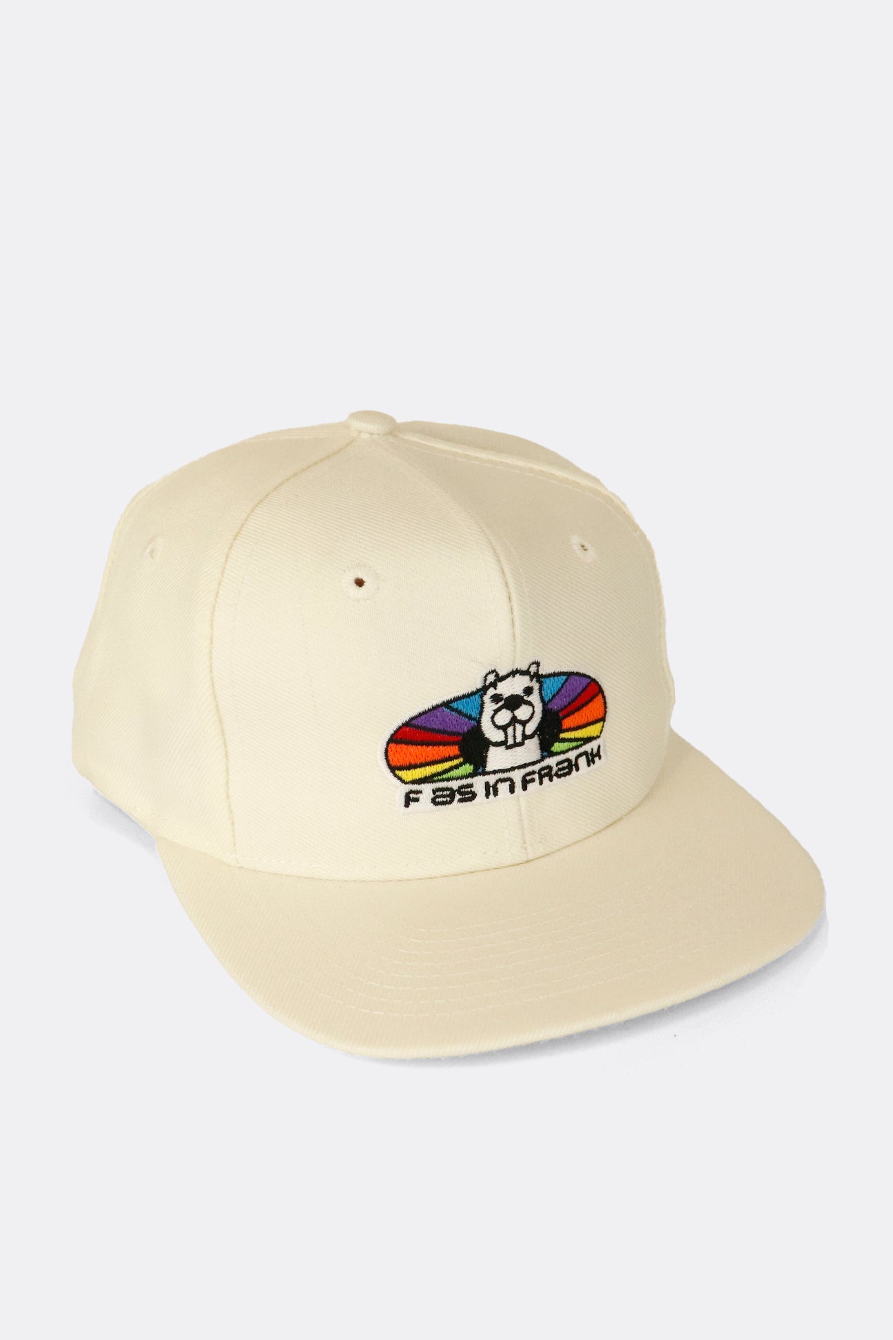 Vintage Embroidered Faif Original Logo White Hat – FAIF.COM