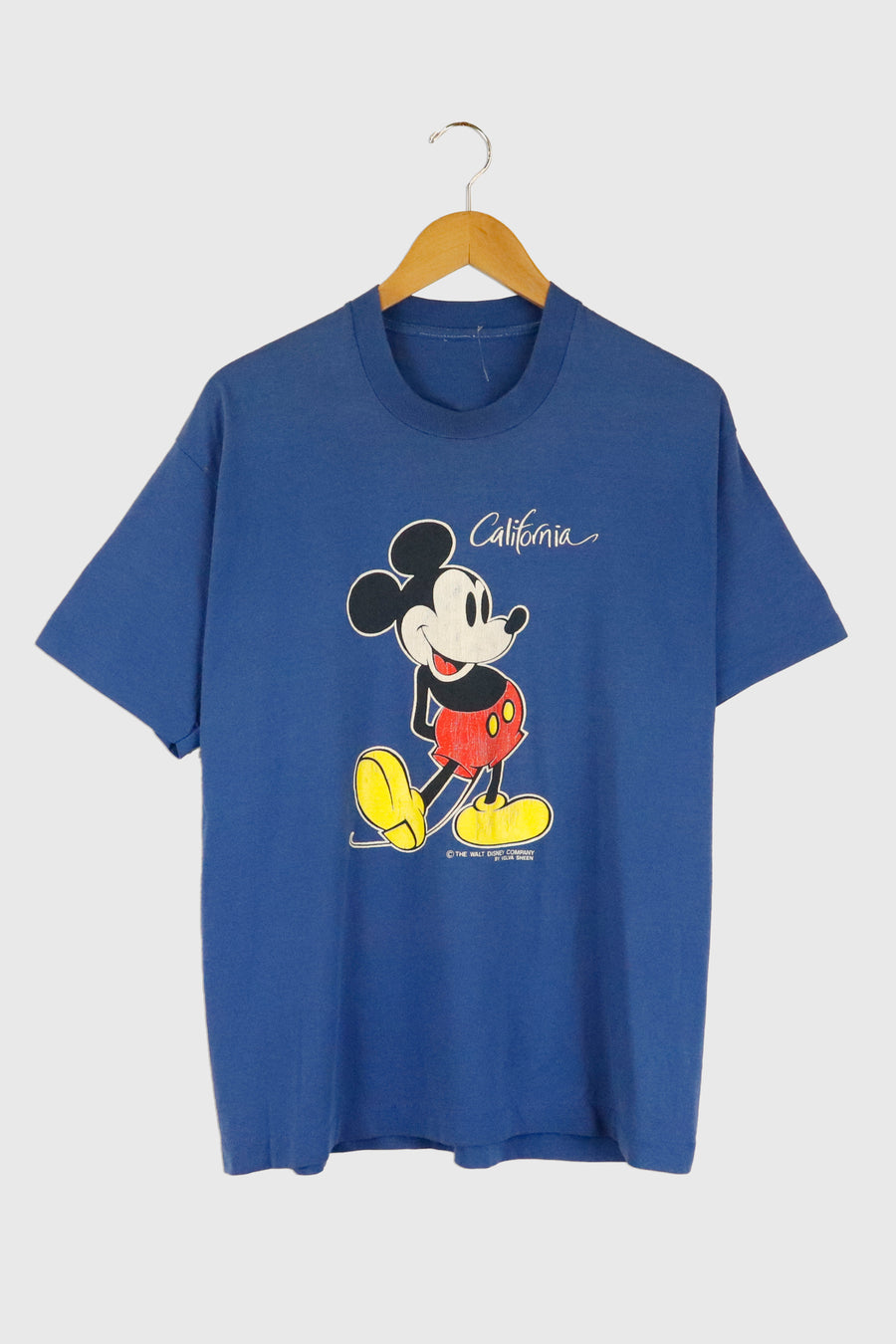 Vintage Disney Mickey Mouse California Graphic T Shirt