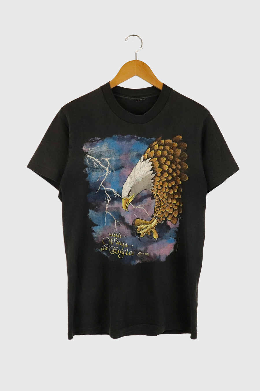 Vintage 1990 With Wings Of An Eagle Graphic T Shirt