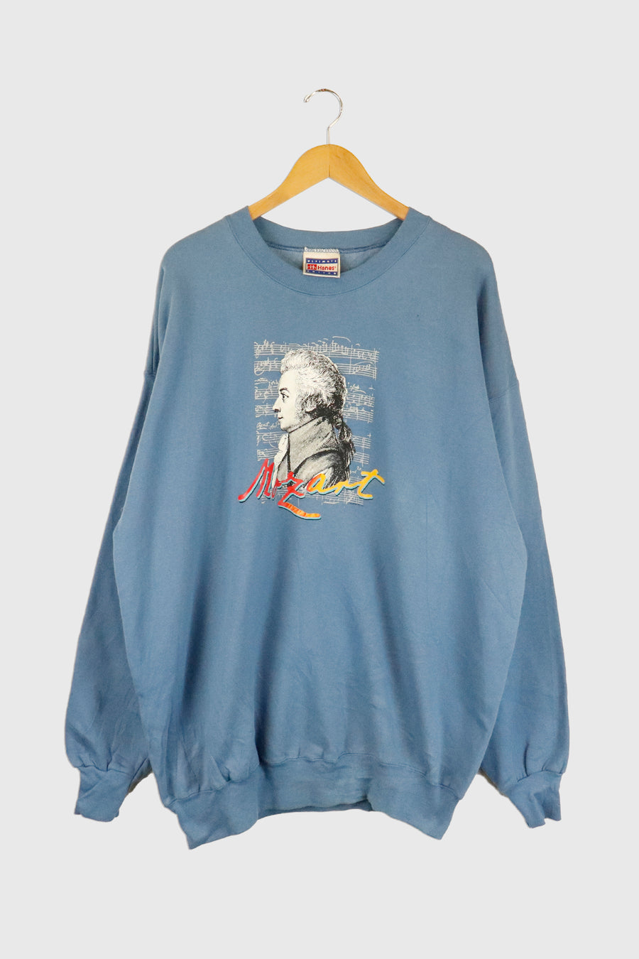 Vintage 1997 Mozart Graphic Sweatshirt Sz XL