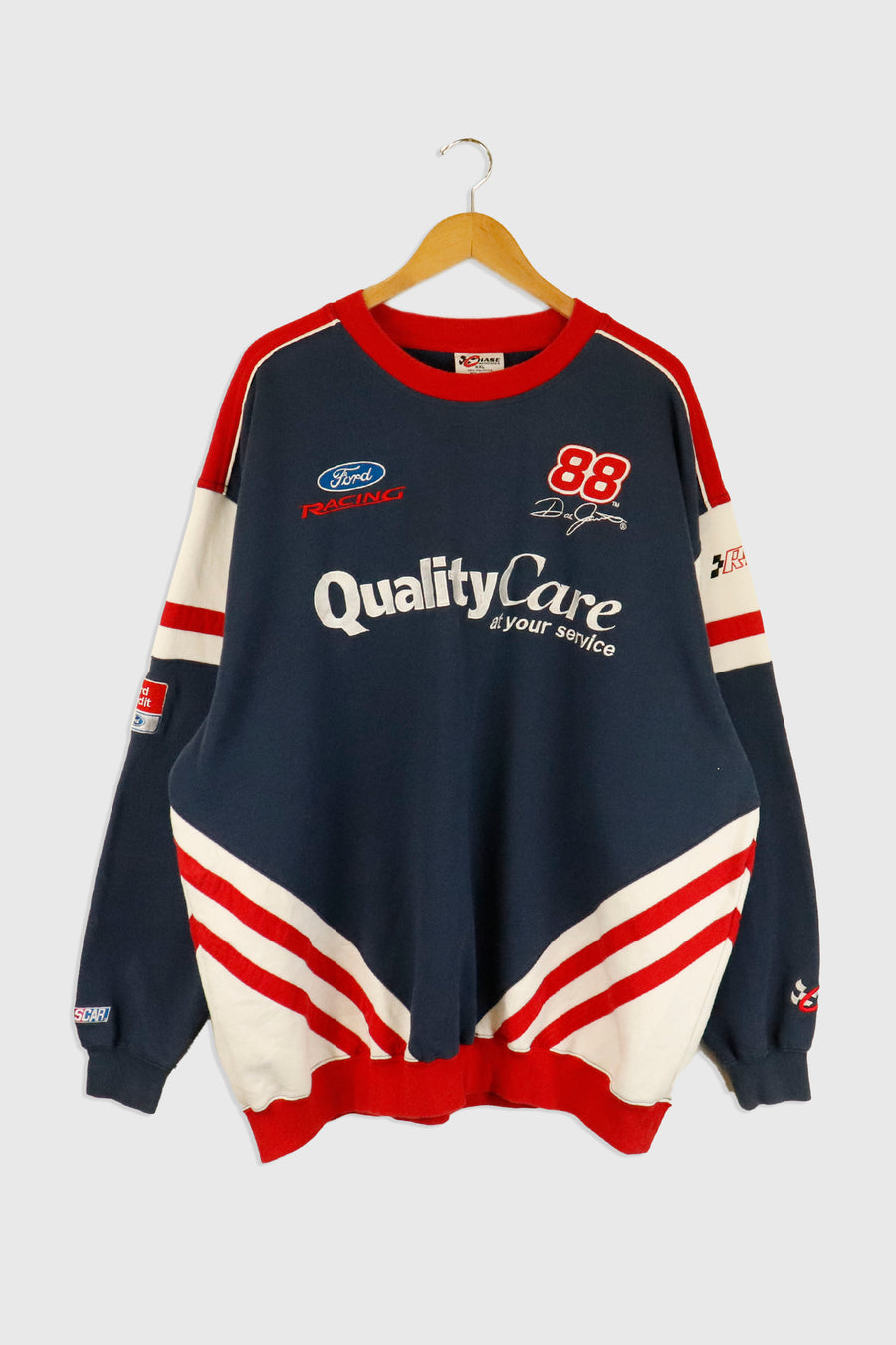 Vintage Nascar 88 Quality Care At Your Service Sweatshirt Sz 2XL