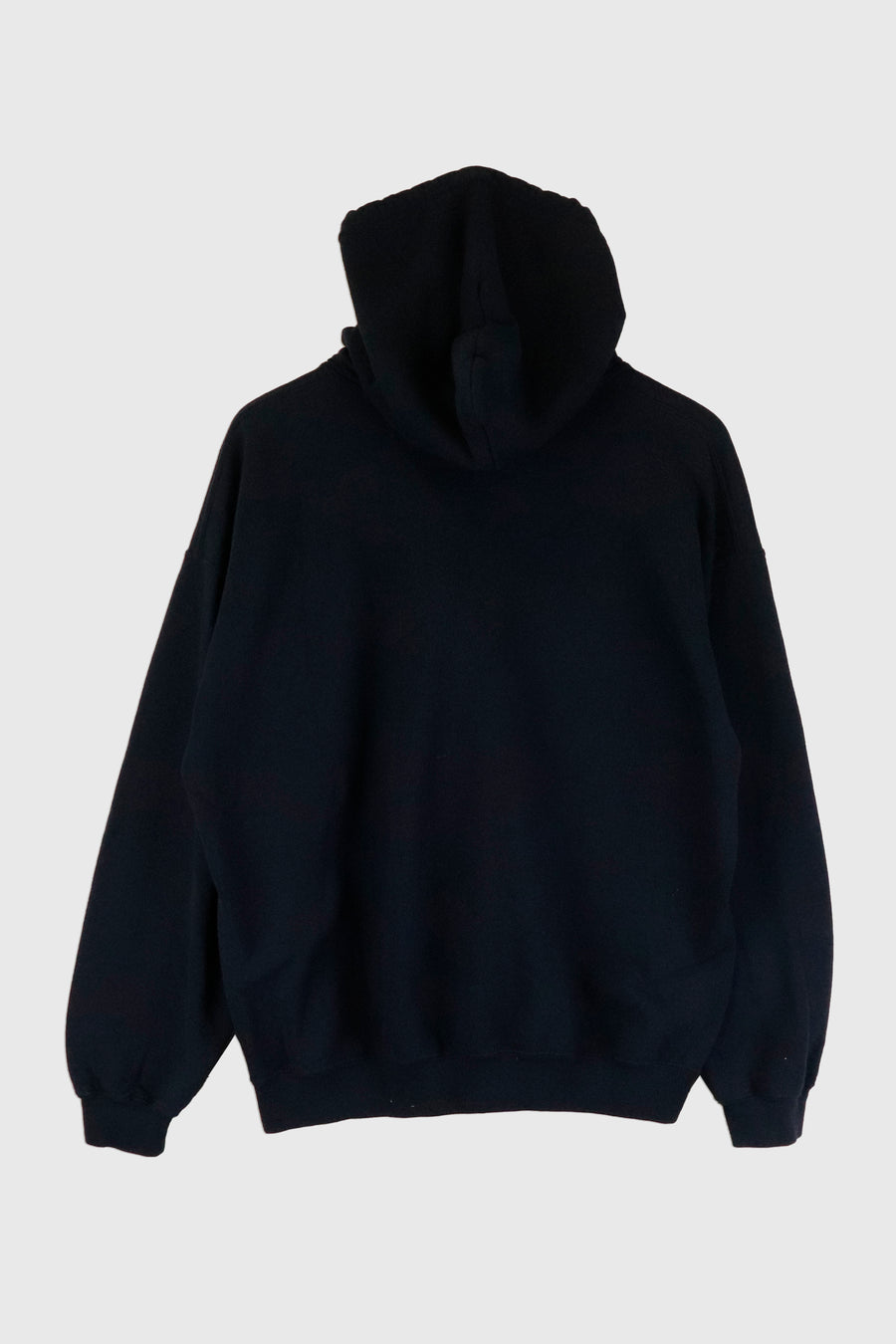 Vintage Hooded Syracuse Vinyl Letters Sweatshirt Sz L